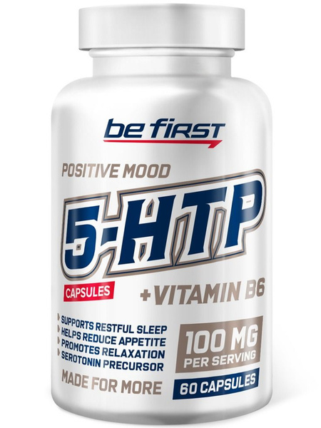 5-HTP Be First 5-HTP Capsules (5-ХТП / экстракт гриффонии) 60 капсул 60 ...