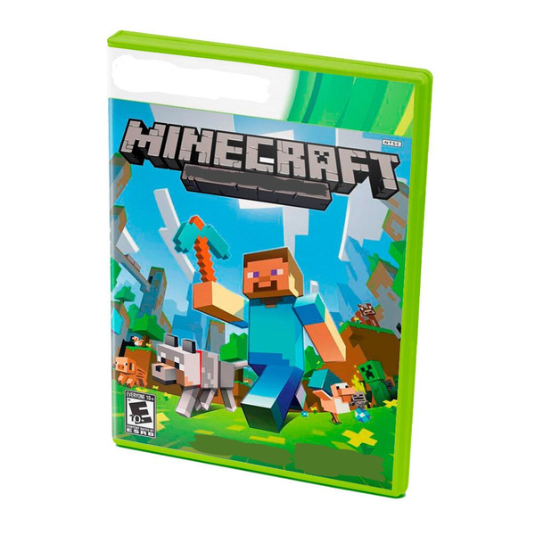 Как выглядит новейшая версия майнкрафта Игра Minecraft_XBox 360_Blu-ray (XBox 360, Английская версия) купить по низкой ц