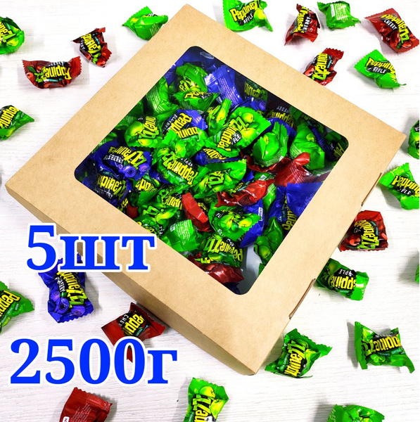 ОПАНЬКИ Кислые конфеты с кислой начинкой peppinezzz 2500г купить на ...