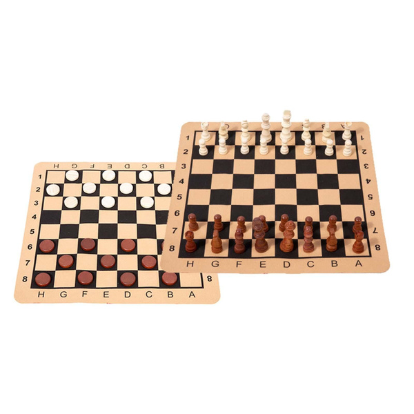набор шахмат настольная игра набор шахмат и шашек 40,5смx40,5см ...