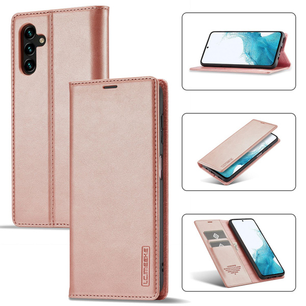LCIMEEKE Кожаный книжка чехол для Samsung Galaxy A55G / Самсунг A55 ...