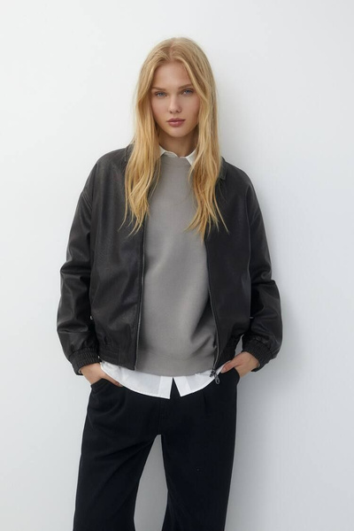 Бомбер Pull&Bear - купить с доставкой по выгодным ценам в интернет ...