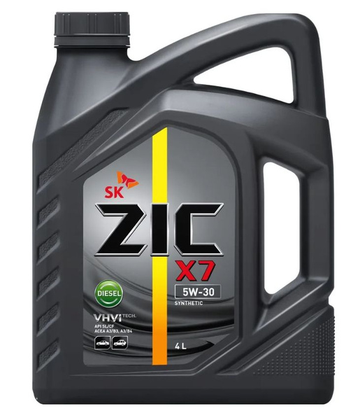 Масло моторное ZIC 5W-30 Синтетическое - купить в интернет-магазине ...