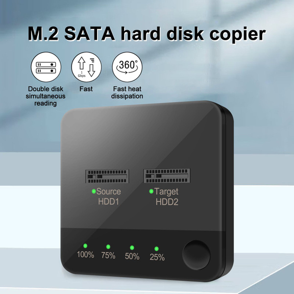 Дубликатор SSD M.2 Док-станция для жесткого диска с двумя отсеками ...