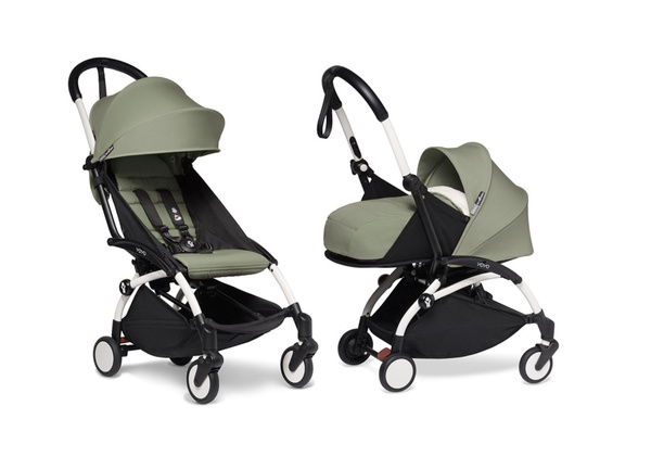 Коляска 2в1 Stokke Babyzen YOYO2 c мягкой люлькой New Born Pack White ...