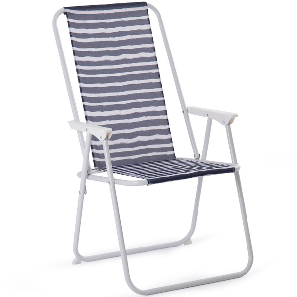 Кресло складное NOLITA с высокой спинкой 90х58х53см, с подлокотниками ...