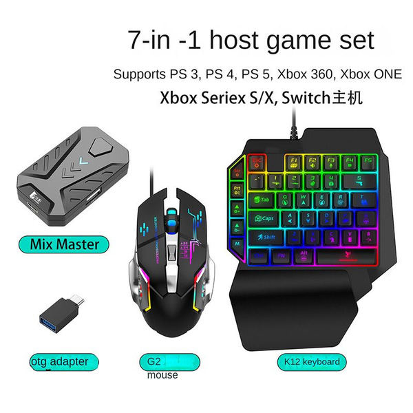Игровой набор/клавиатура и мышка конвертер+K12 клавиатура+G2мышка для ...