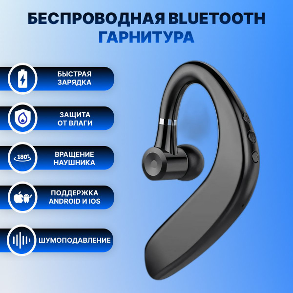 Bluetooth-гарнитура Универсальная беспроводная bluetooth гарнитура для ...