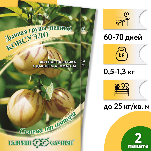 Пепино (Дынная груша) ПОИСК Агрохолдинг Пряные, лекарственные, полезные ...
