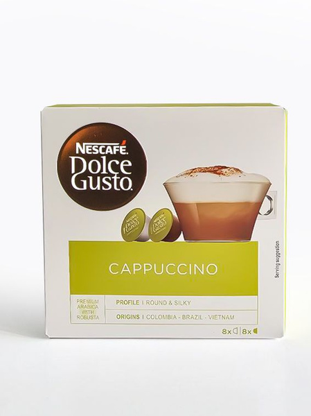 Кофе в капсулах Nescafe DOLCE GUSTO CAPPUCCINO Капучино 16 капсул ...