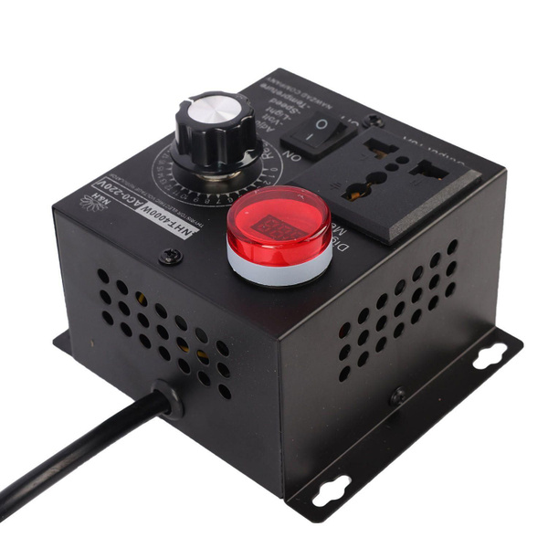 AC 220V 4000W компактный контроллер переменного напряжения портативная ...