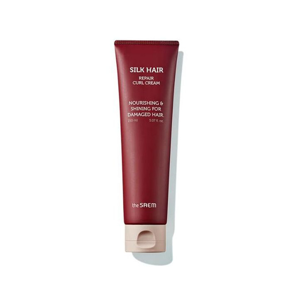 The Saem Крем-контур для вьющихся волос 150 мл Silk Hair Repair Curl ...