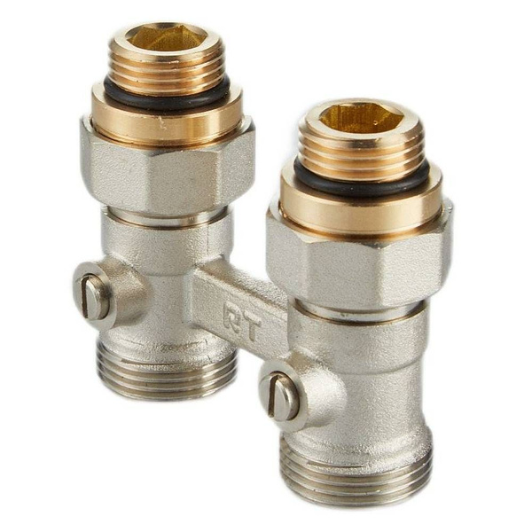 Мультифлекс для радиатора прямой / узел нижнего подключения G 1/2" xG 3 ...