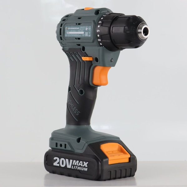 Дрель-шуруповерт GRANDFAR Шуруповерт 20V GSR10-20G2, 20 Вт - купить по ...