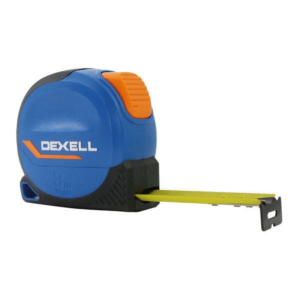 Измерительная рулетка Строительная DEXELL 8 м х 25 мм купить по низкой ...