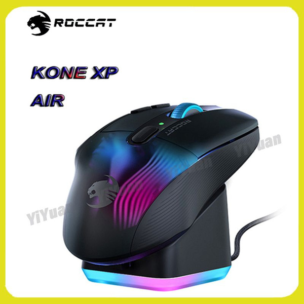 Игровая мышь проводная, беспроводная ROCCAT Kone XP Air Black, черный ...