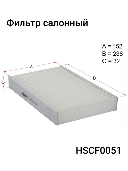 Фильтр салонный Nissan Qashqai 13-22 / X-Trail 13-22