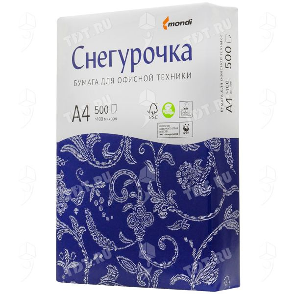 Снегурочка А4 бумага для принтера - купить с доставкой по выгодным ...