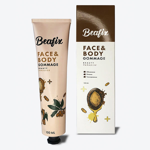 Beafix Скраб для лица и тела FACE AND BODY Гоммаж Gommage Beauty Paradise 150 мл  #1