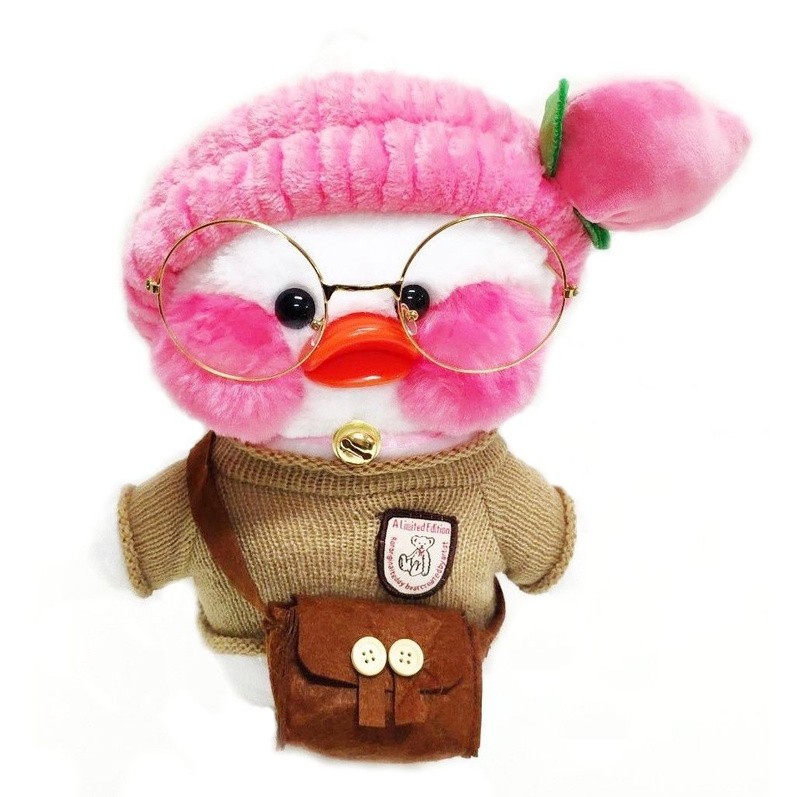 Характеристики Утка мягкая игрушка / Плюшевая уточка lalafanfan duck ...