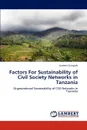 Factors For Sustainability of Civil Society Networks in Tanzania - Andrew Ching'ole