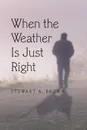 When the Weather Is Just Right - Stewart A. Brown