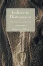 Indices to Diatessarica - Edwin A. Abbott