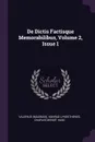 De Dictis Factisque Memorabilibus, Volume 2, Issue 1 - Valerius (Maximus), Konrad Lykosthenes