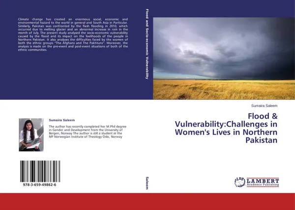 Обложка книги Flood & Vulnerability:Challenges in Women's Lives in Northern Pakistan, Sumaira Saleem