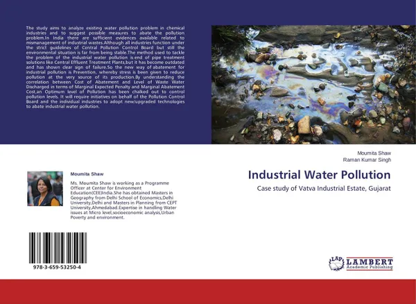 Обложка книги Industrial Water Pollution, Moumita Shaw and Raman Kumar Singh