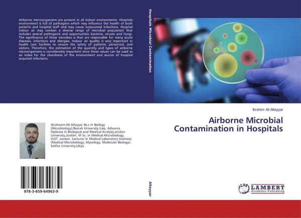 Обложка книги Airborne Microbial Contamination in Hospitals, Ibrahim Ali Altayyar