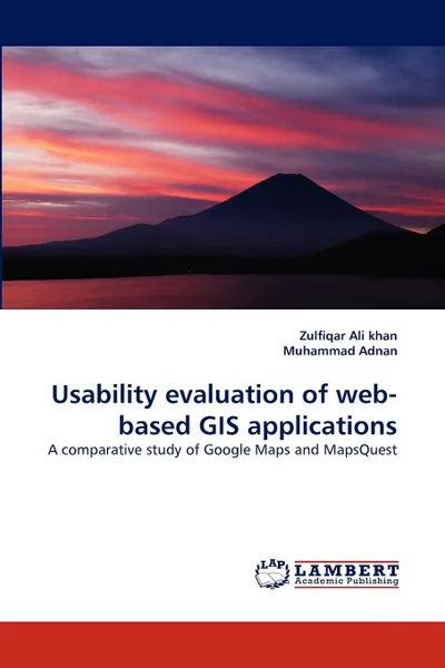 Обложка книги Usability evaluation of web-based GIS applications, Zulfiqar Ali khan, Muhammad Adnan