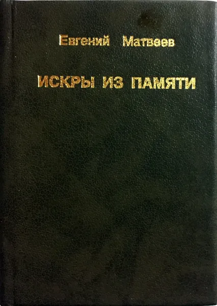Обложка книги Искры из памяти, Евгений Матвеев