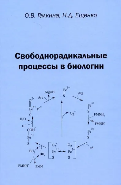 Обложка книги Свободнорадикальные процессы в биологии, Галкина О.В.