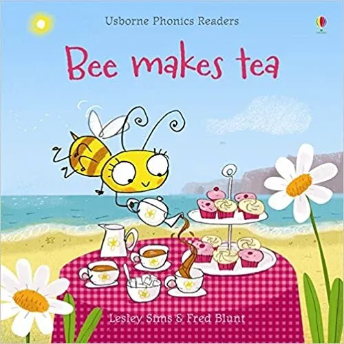 Обложка книги Bee Makes Tea (Usborne Phonics Readers), Lesley Sims