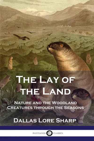 Обложка книги The Lay of the Land. Nature and the Woodland Creatures through the Seasons, Dallas Lore Sharp