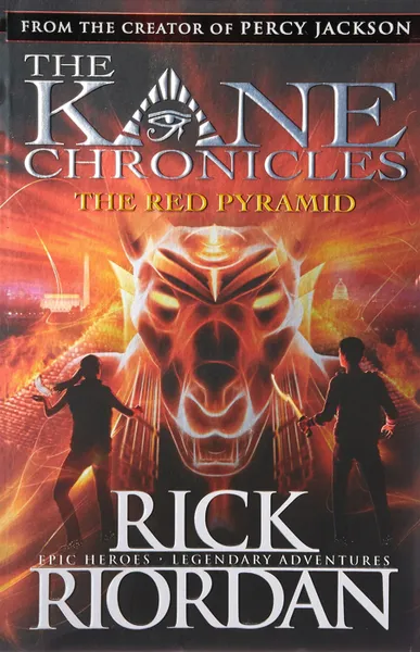 Обложка книги The Kane Chronicles: The Red Pyramid, Rick Riordan