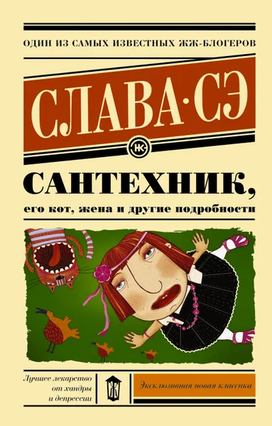 Обложка книги Сантехник, его кот, жена и другие подробности, Слава Сэ