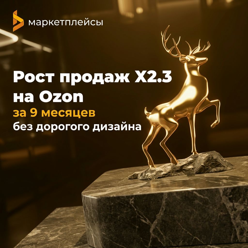 Рост продаж х2,3 на Ozon — что сработало на самом деле