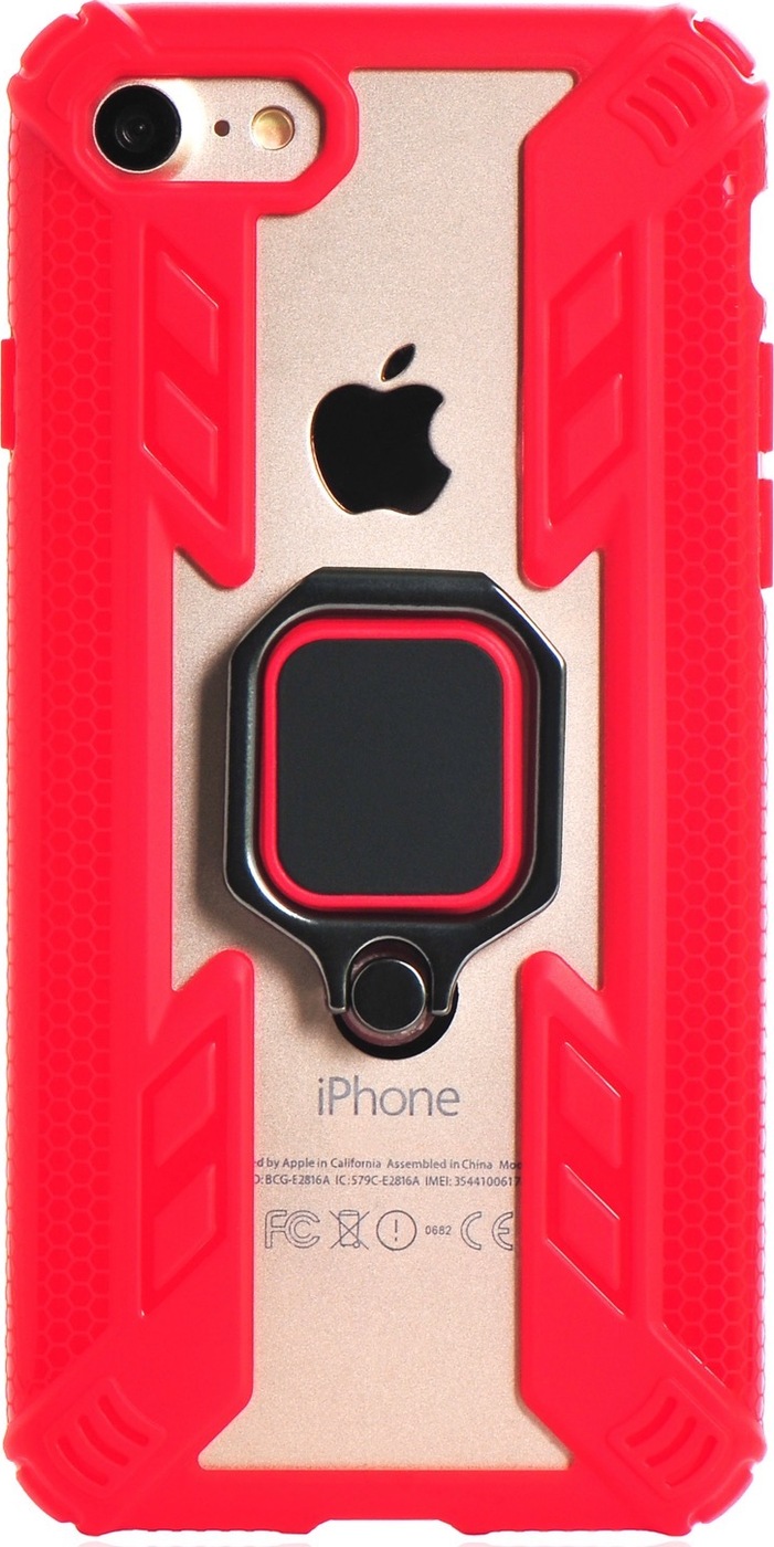 фото Чехол накладка iNeez with magnet holder and ring 909437 для Apple iPhone 7/8 4.7",909437, красный