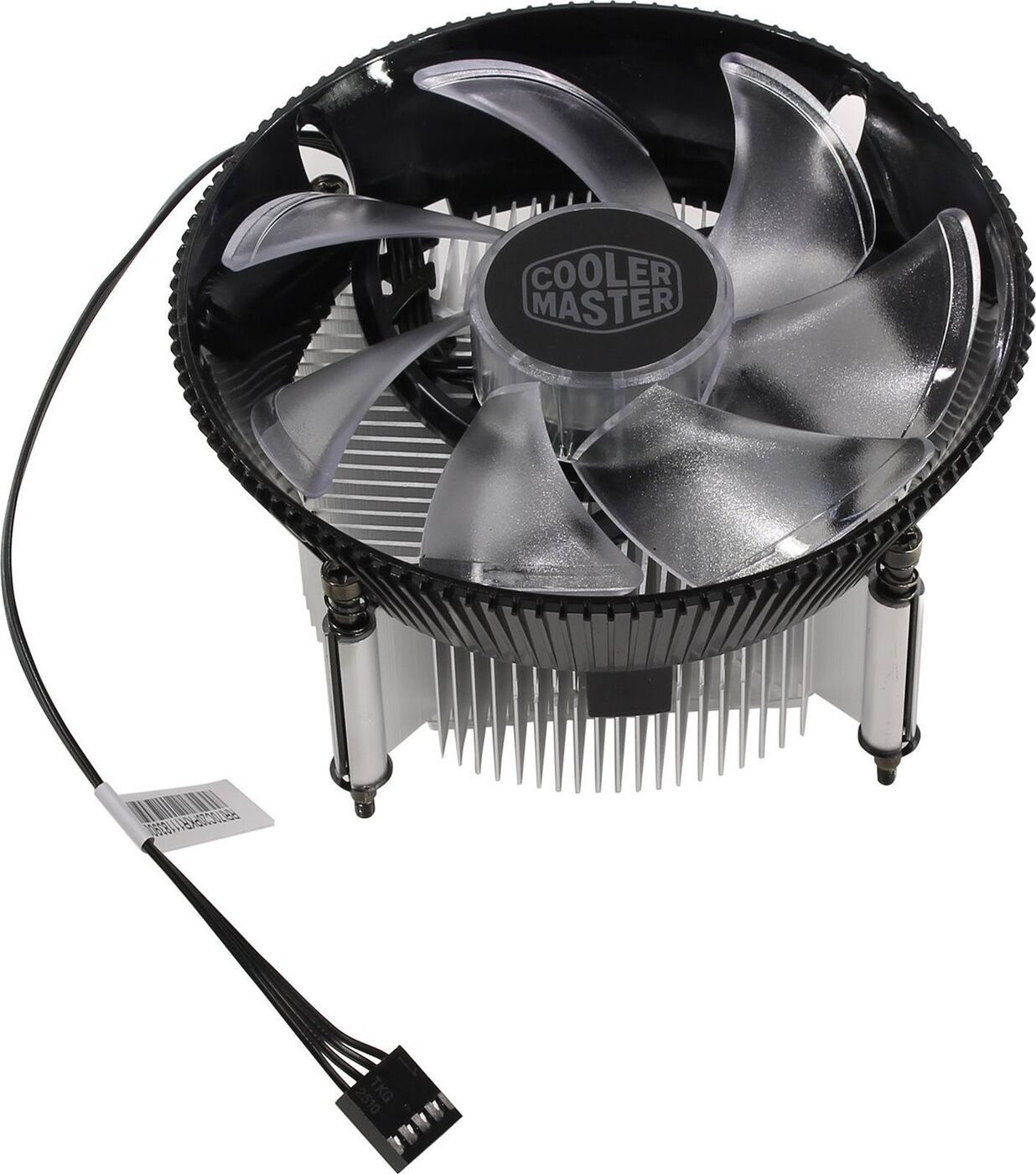 Характеристики Вентилятор Cooler Master I70C, Black White, подробное ...