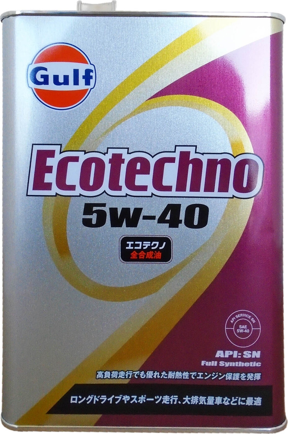 фото Моторное масло GULF Ecotechno SAE 5W-40 (4л)