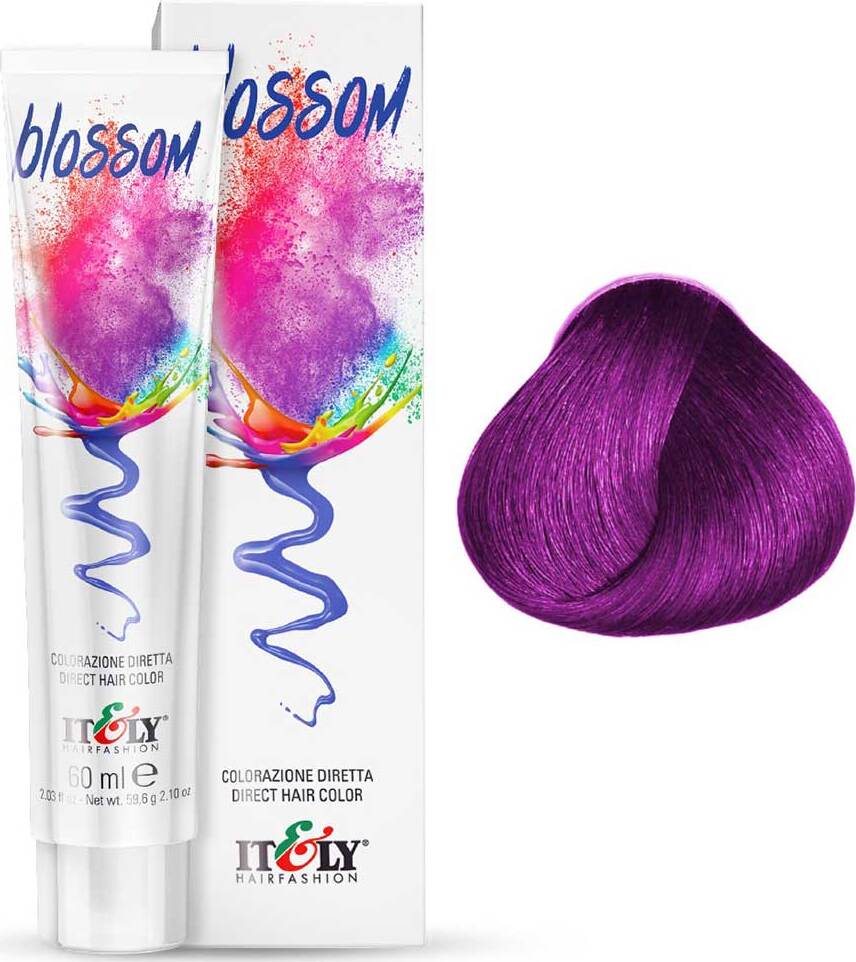 фото Blossom пигмент прямого действия Фиолетовый (Violet) Itely hairfashion