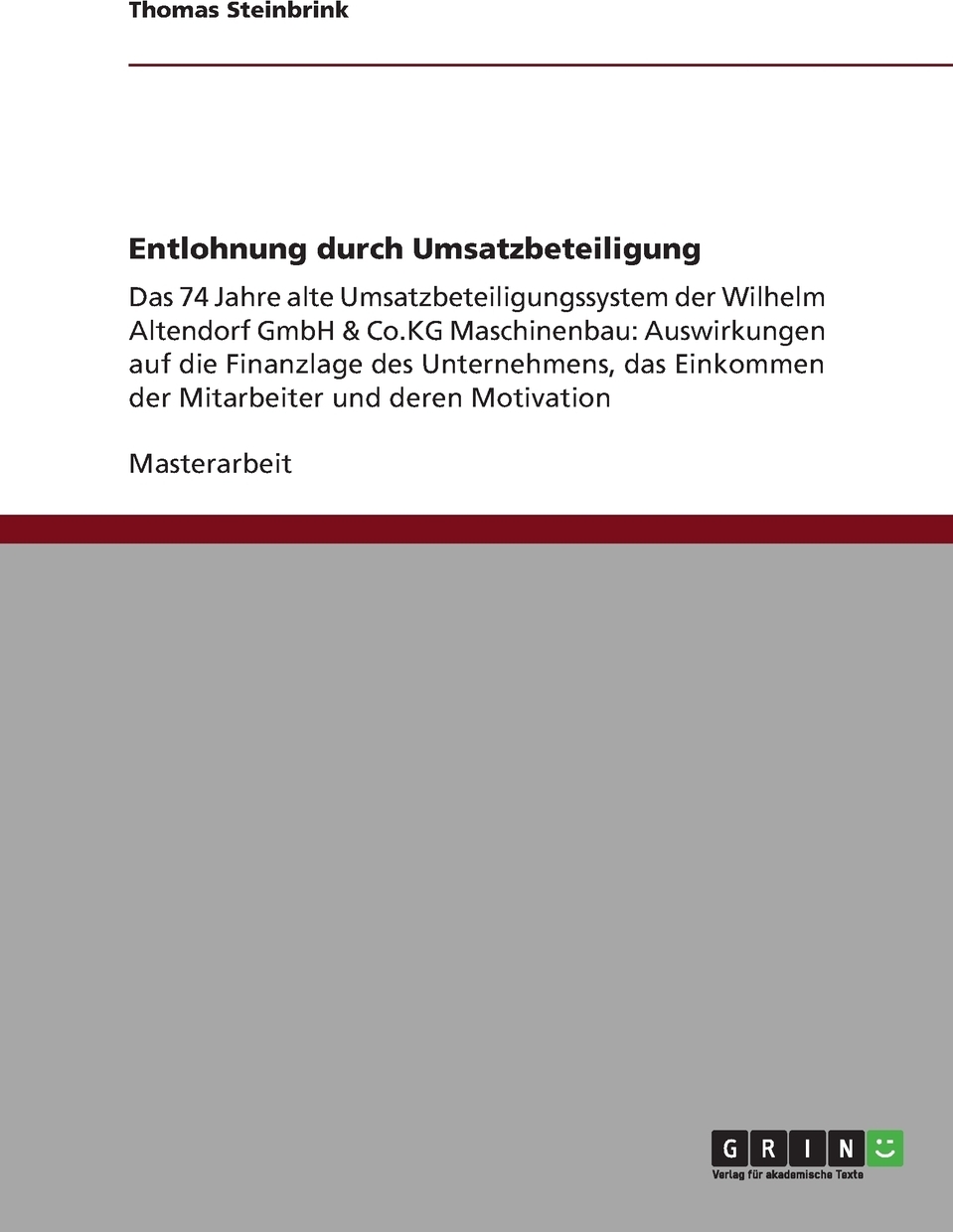 фото Entlohnung durch Umsatzbeteiligung