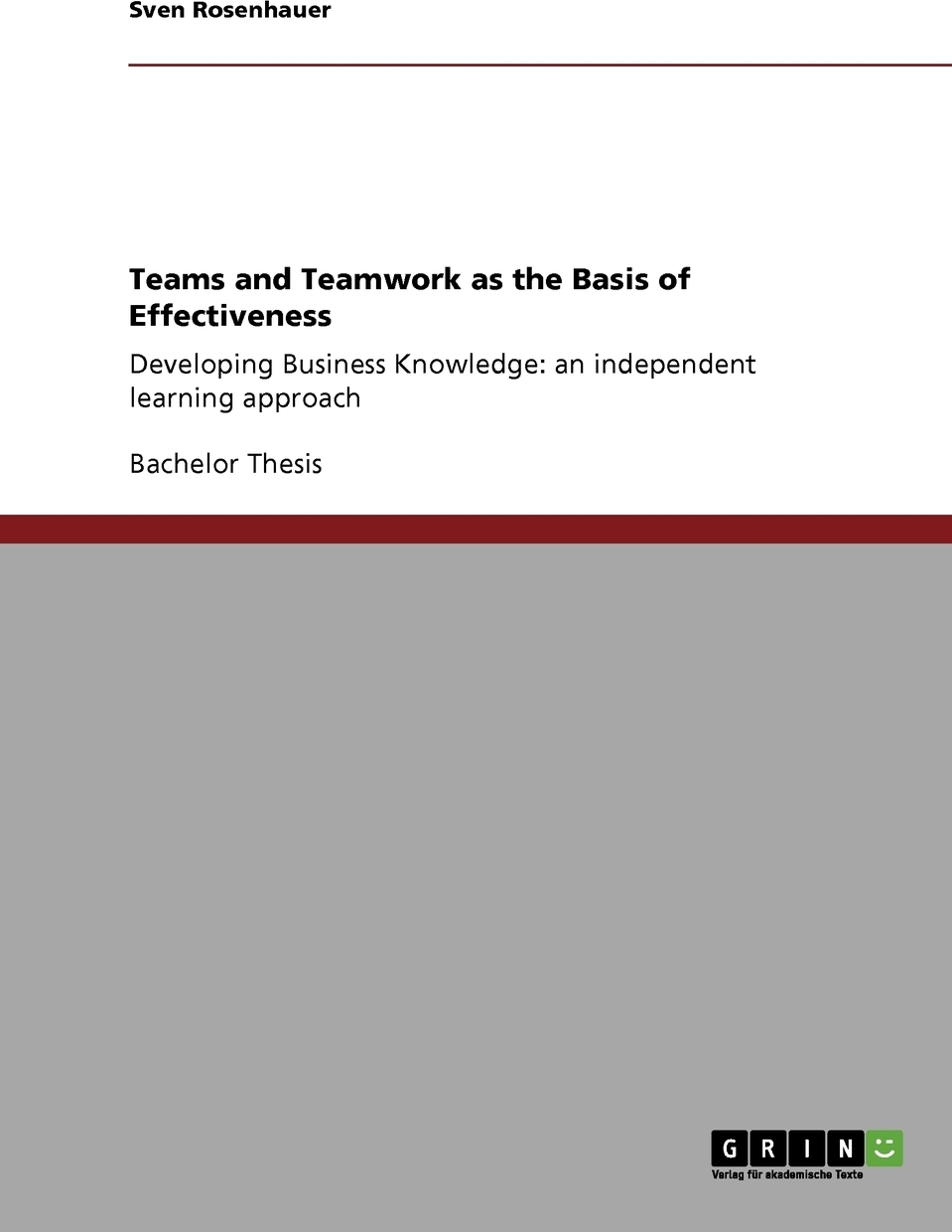 фото Teams and Teamwork as the Basis of Effectiveness