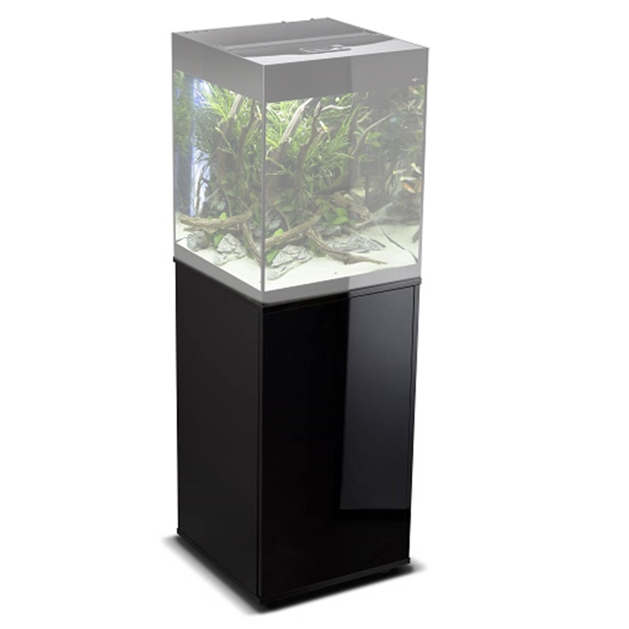 Аквариум Aquael Glossy Cube 50 черный 135л