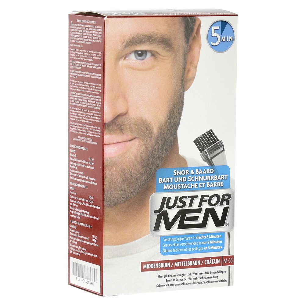 Just for men краска для бороды и усов