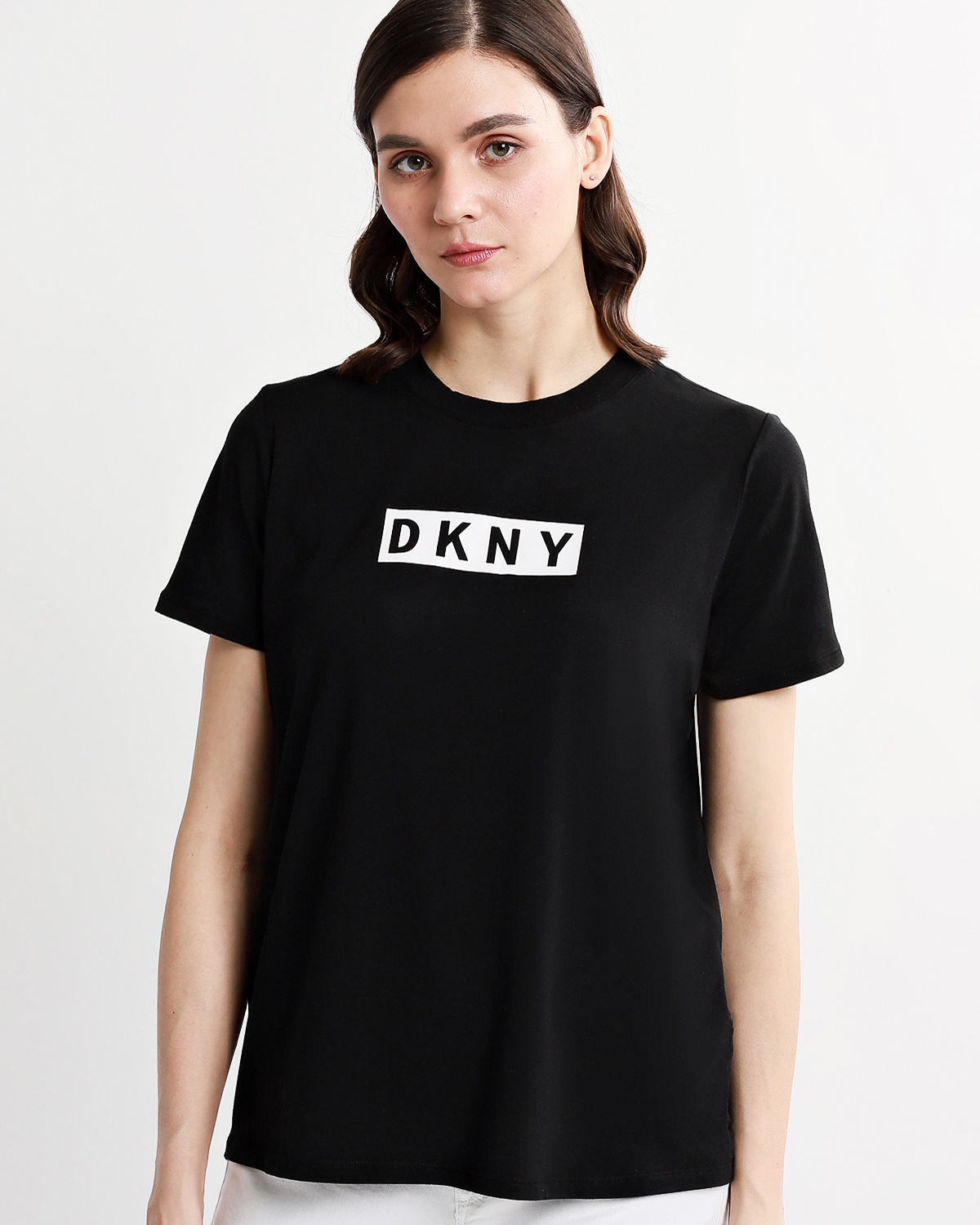 Футболка отзывы. Футболки DKNY женские с принтом.