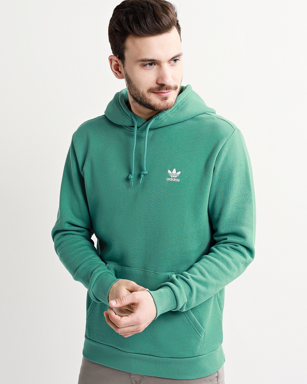 Купить Зеленый Худи Мужской