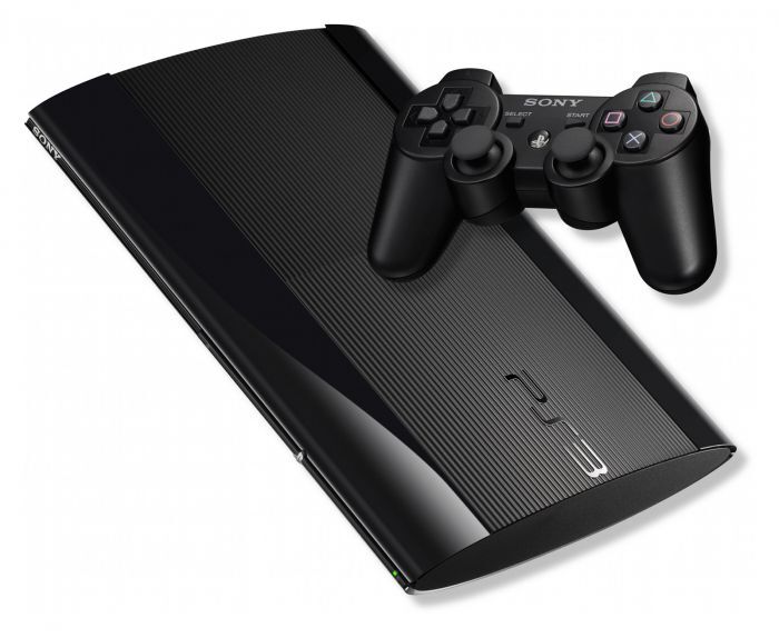 Sony playstation 3 super slim фото